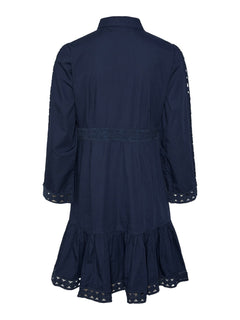 Yasjanna 7/8 Dress - Dress Blues
