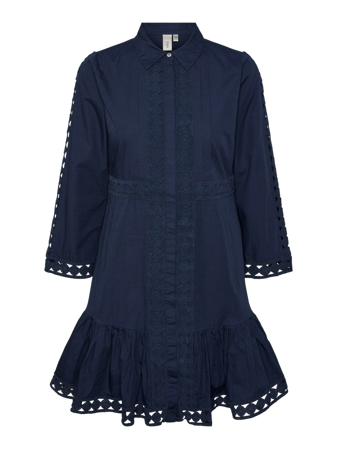 Yasjanna 7/8 Dress - Dress Blues