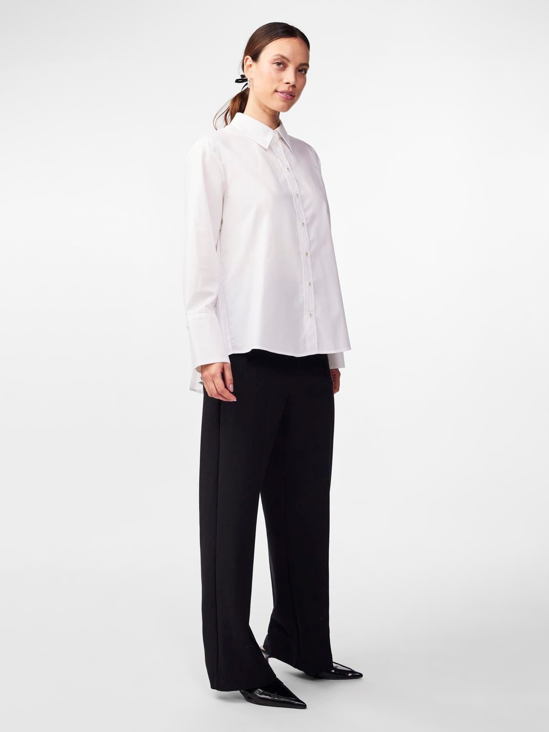 Yasroya Ls Shirt S. - Star White