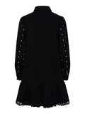 Yasginnie Ls Shirt Dress S. - Black