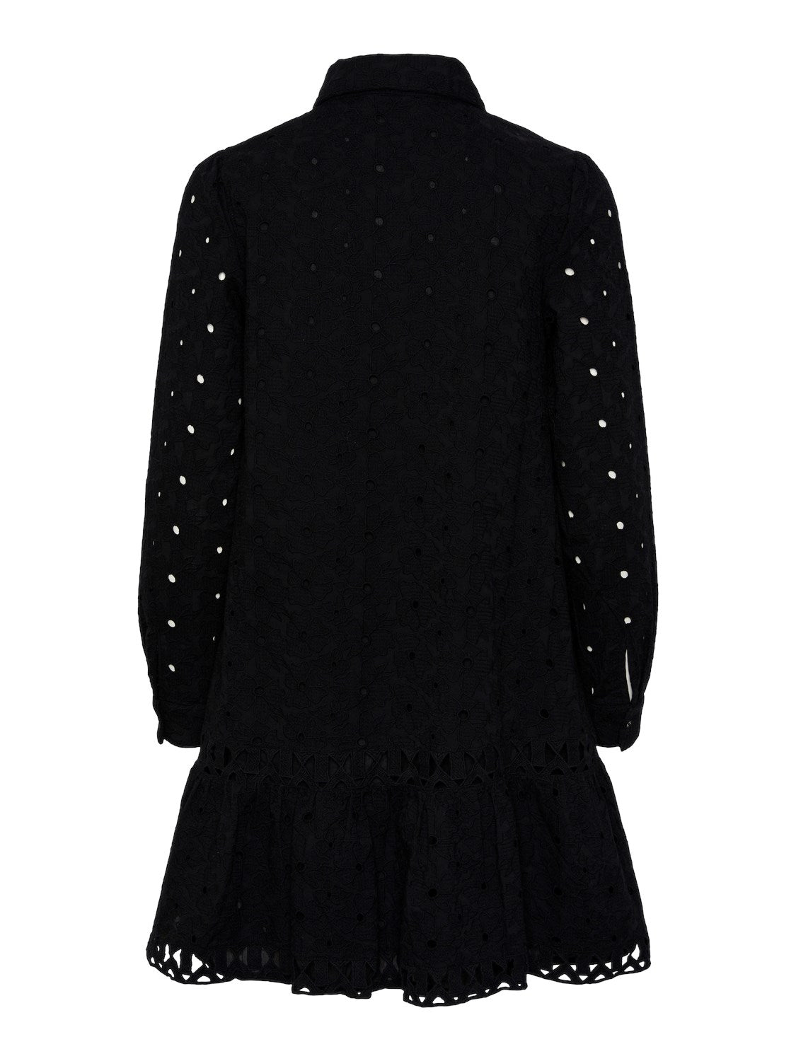 Yasginnie Ls Shirt Dress S. - Black