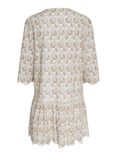 Yasaprilla 3/4 Dress - Star White