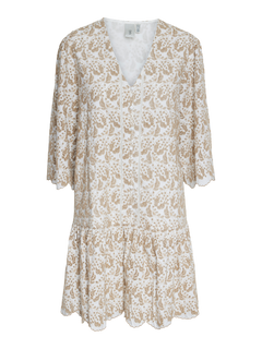 Yasaprilla 3/4 Dress - Star White