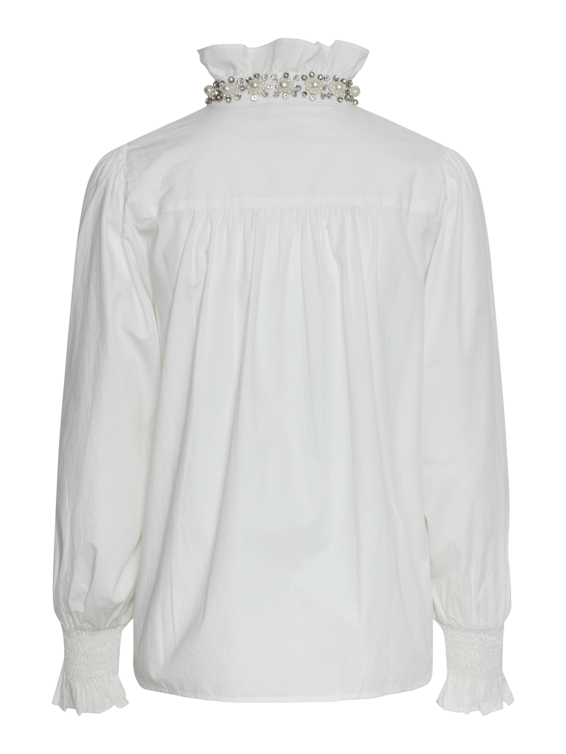 Yasmanilla Ls Embellished Top - Star White