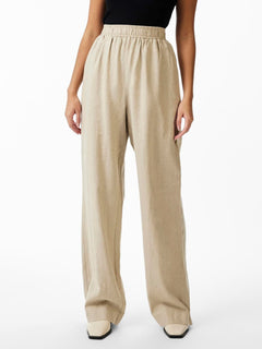 Flaxy Hmw Linen Pant - Birch