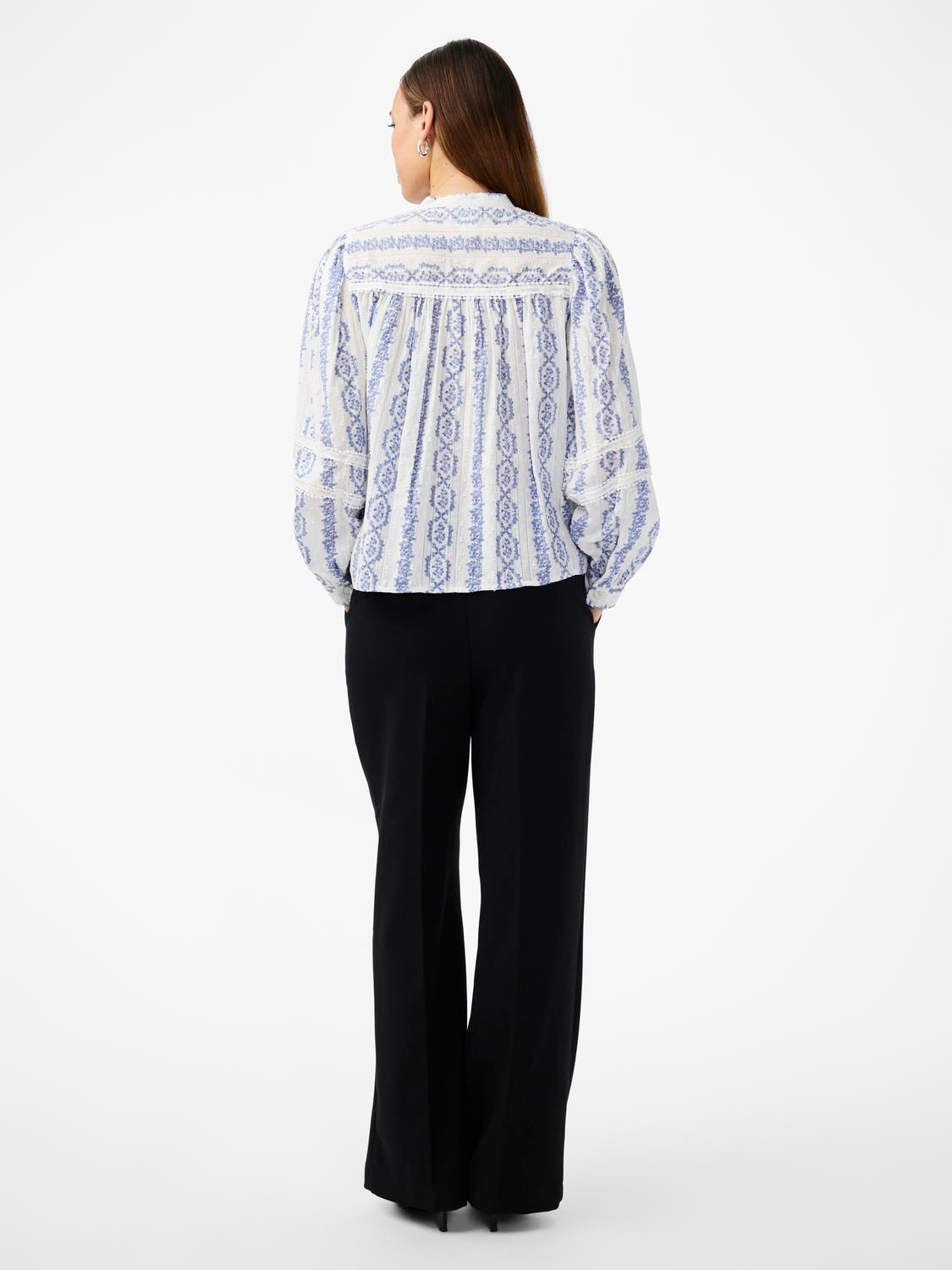 Yastovina Ls Shirt - Star White Tovina Print