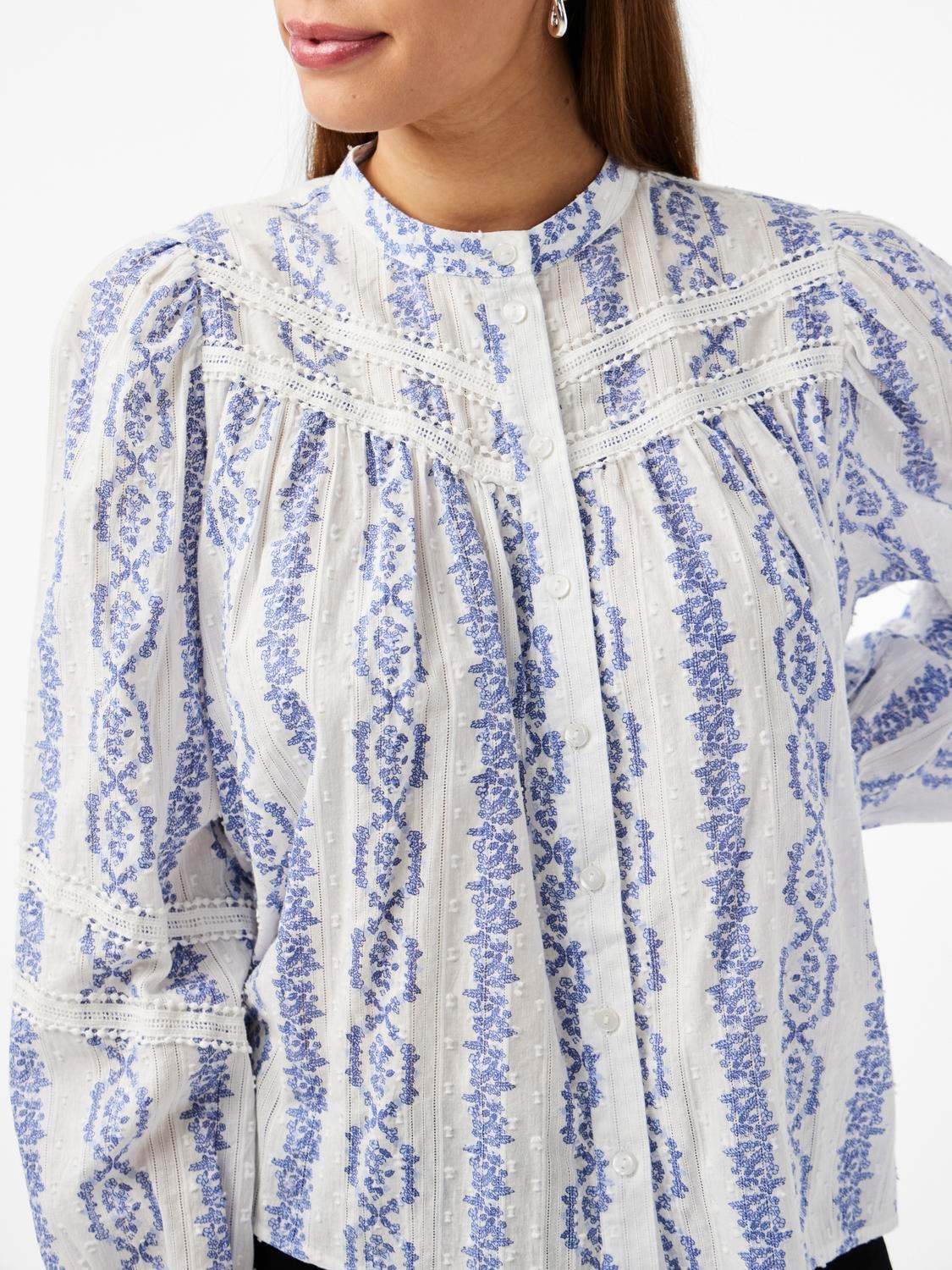 Yastovina Ls Shirt - Star White Tovina Print