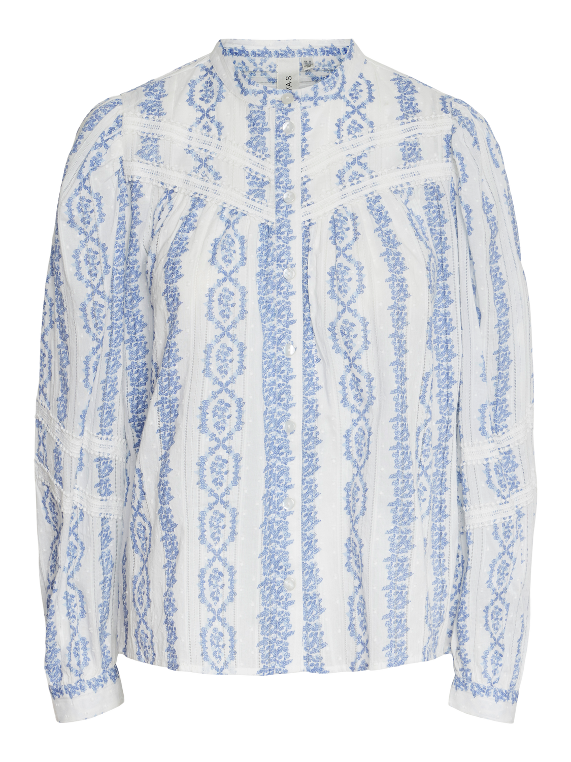 Yastovina Ls Shirt - Star White Tovina Print