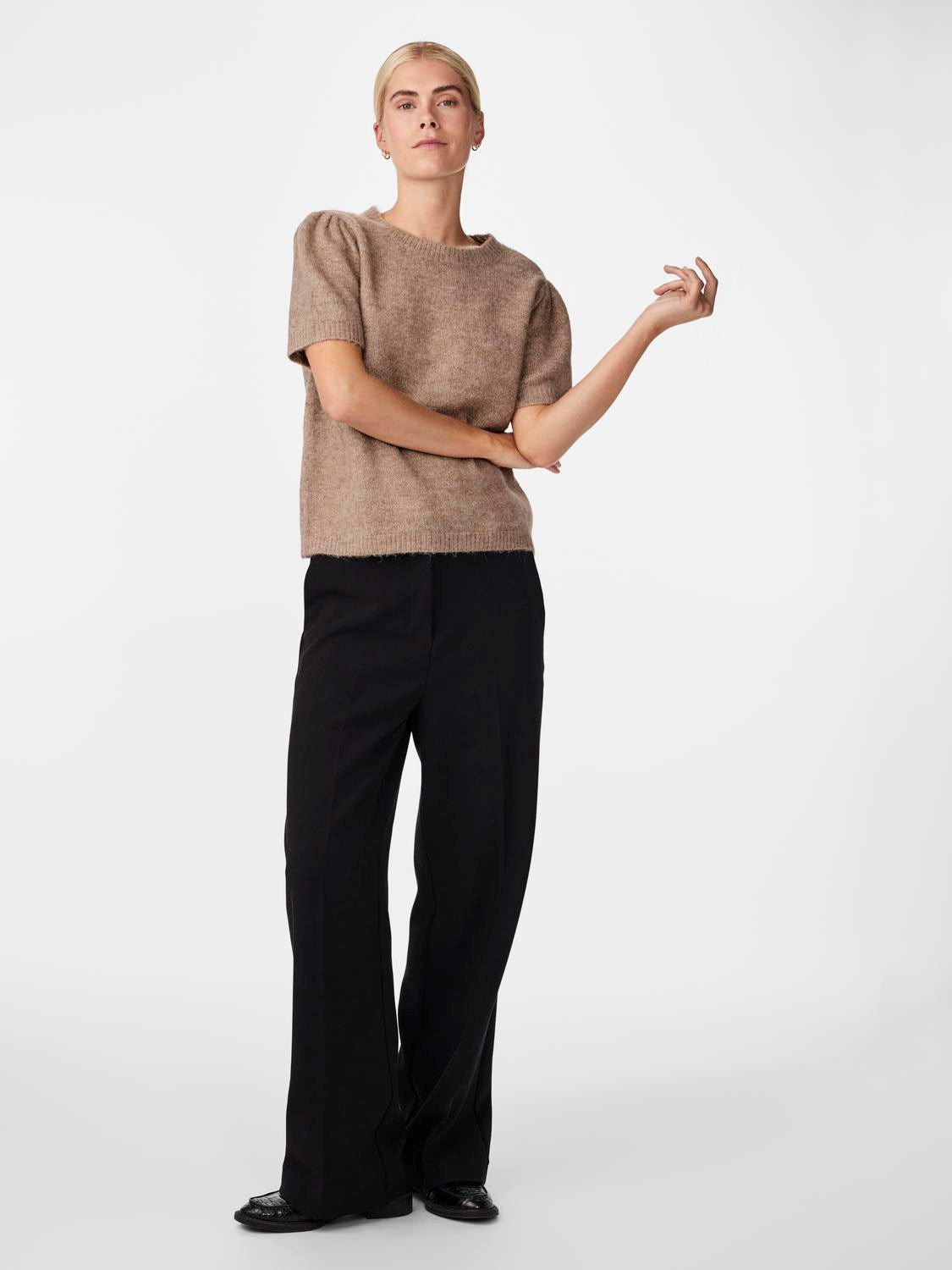 Yasanne Ss Knit Pullover - Fungi
