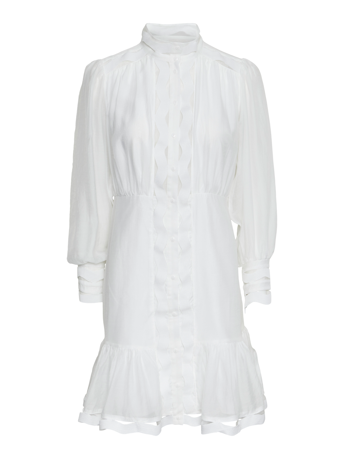 Yasponira Ls Klänning - Star White