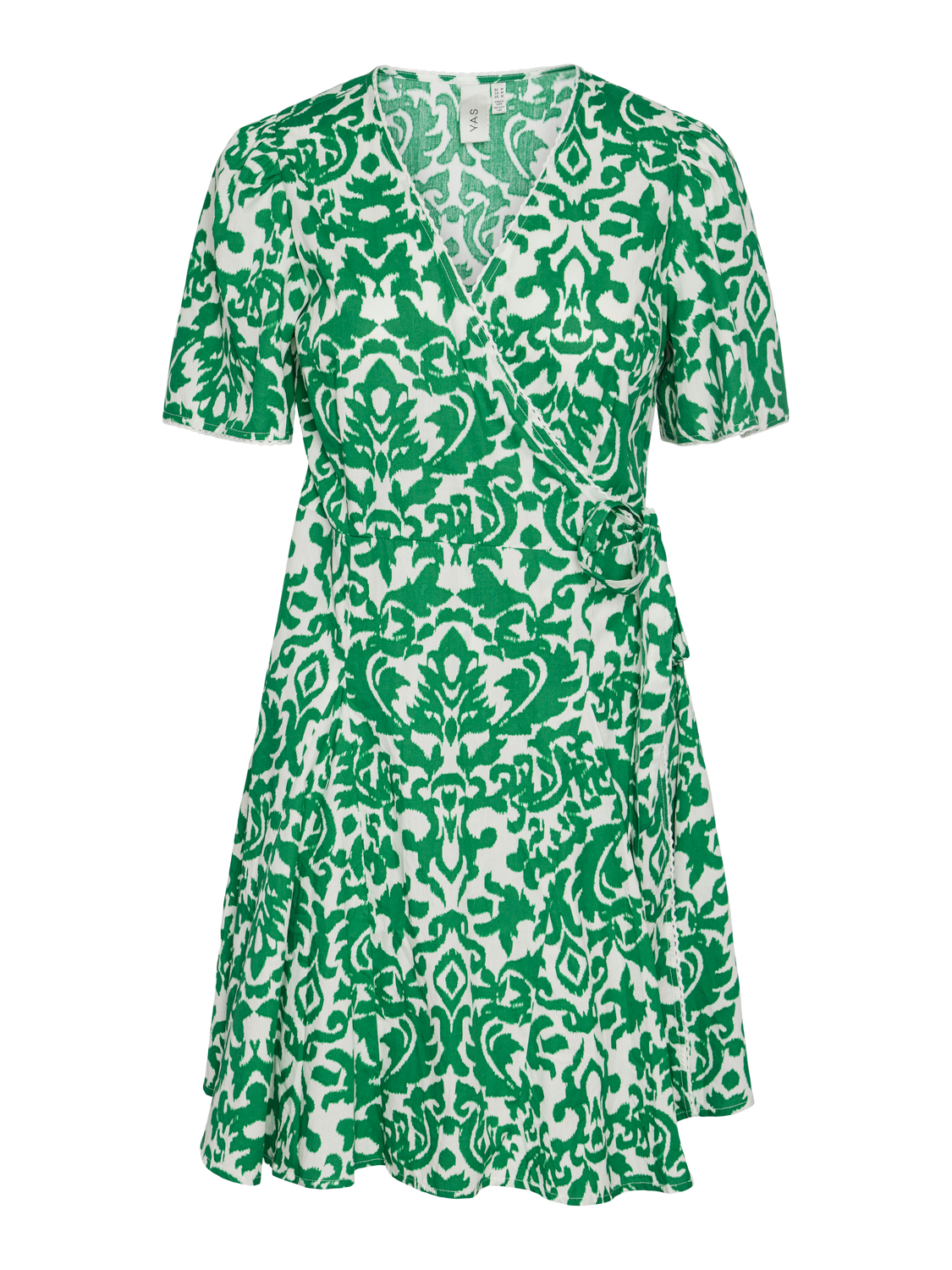 Yasgreena 2/4 Wrap Dress S - Star White Greena