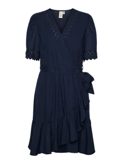 Yasnavina 2/4 Wrap Dress S - Navy Blazer