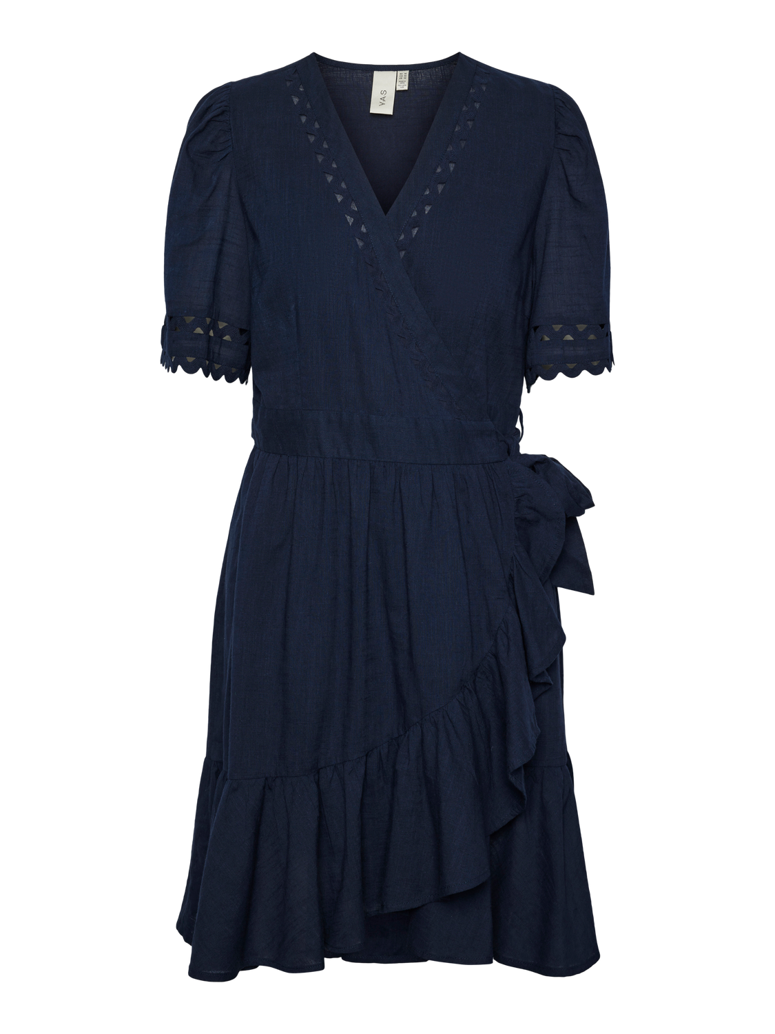 Yasnavina 2/4 Wrap Dress S - Navy Blazer