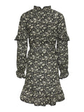 Yaspace Ls Dress S. - Black Pace Print