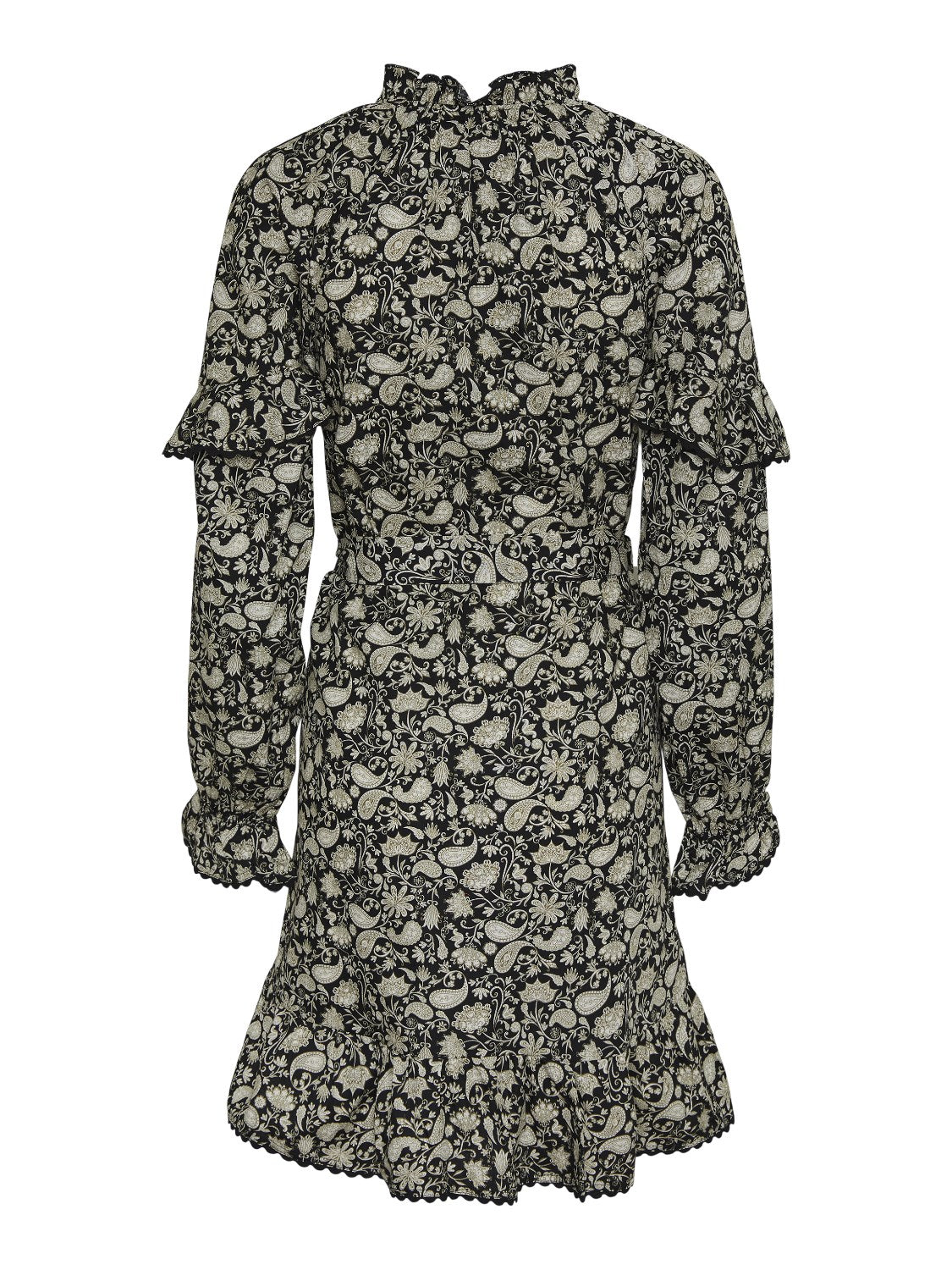 Yaspace Ls Dress S. - Black Pace Print