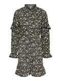 Yaspace Ls Dress S. - Black Pace Print