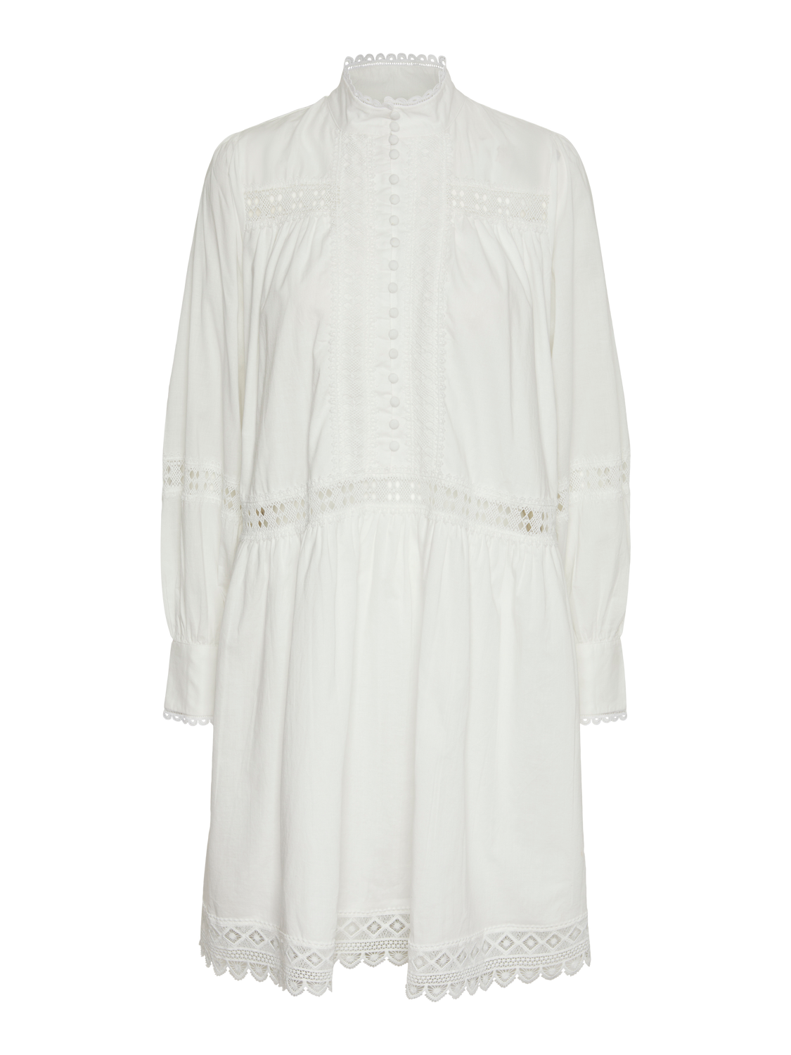 Yasvicca Ls Klänning - Star White