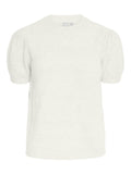 Yasanne Ss Knit Pullover - Star White