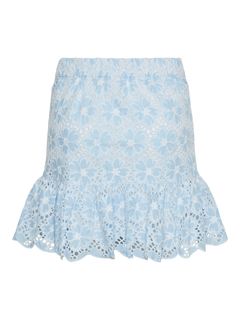 Yasbeauty Hw Mini Skirt - Clear Sky Star White