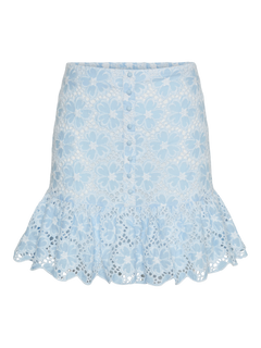 Yasbeauty Hw Mini Skirt - Clear Sky Star White