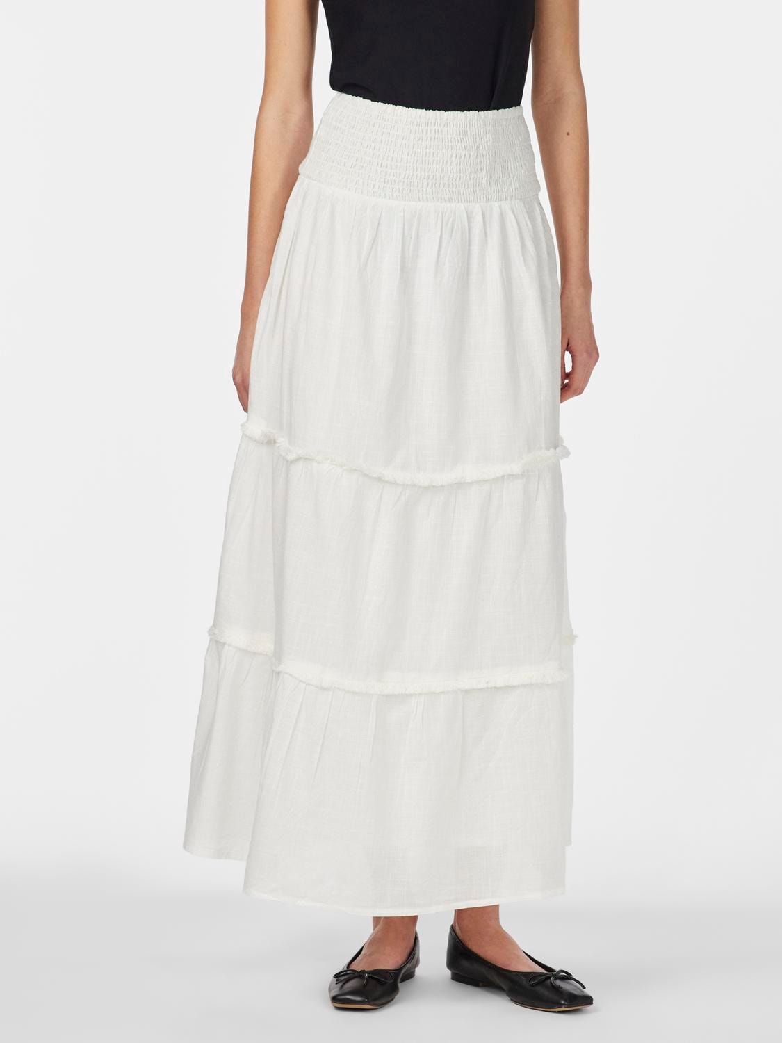 Yassila Hw Maxi Skirt - Star White