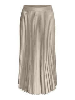 Celine Hw Midi Skirt - Whitecap Gray
