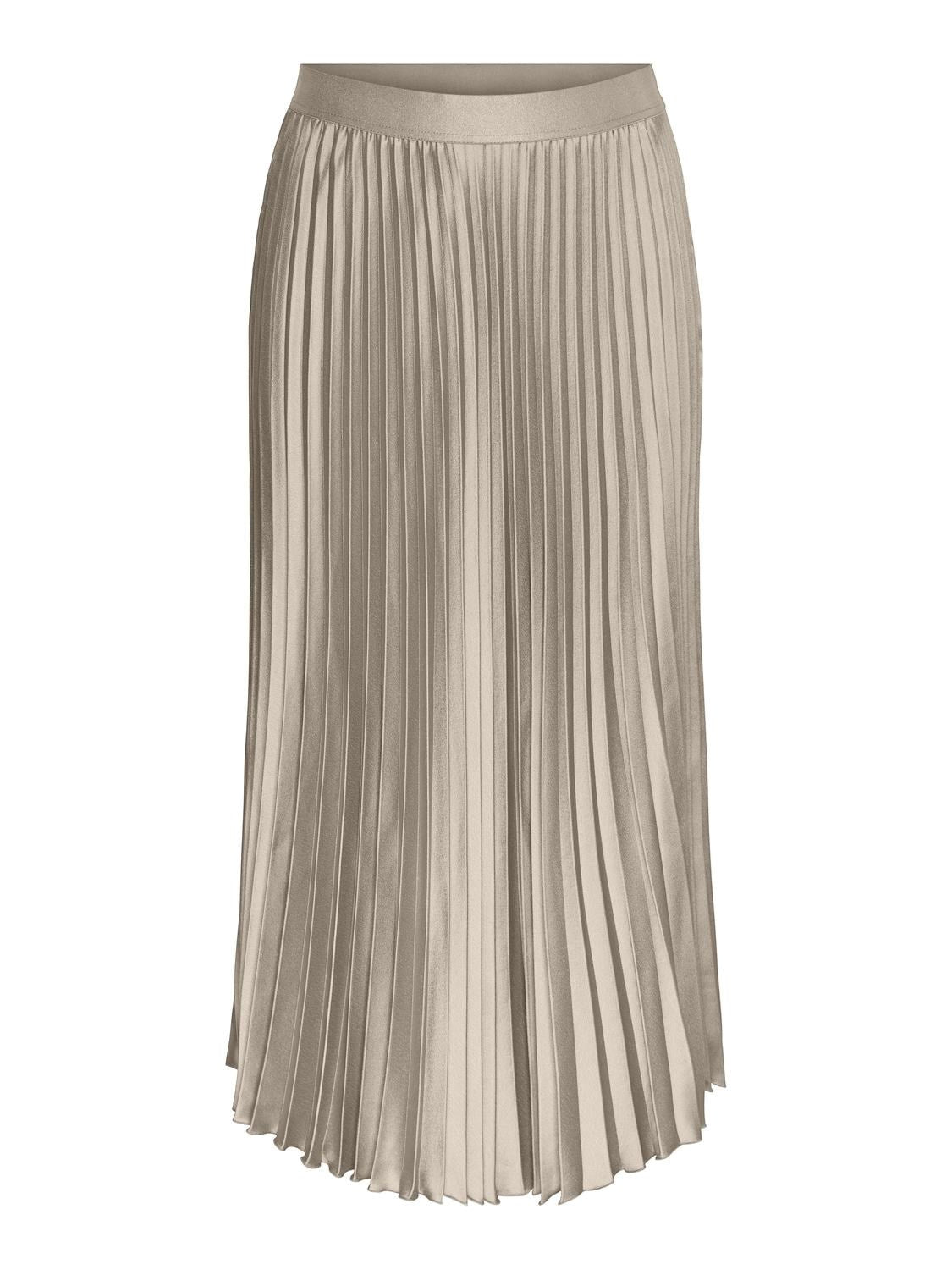 Celine Hw Midi Skirt - Whitecap Gray