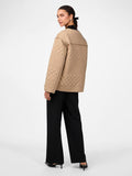 Y.A.S Yaslaurie Ls Padded Jacket - Safari