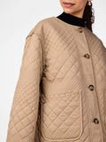 Y.A.S Yaslaurie Ls Padded Jacket - Safari