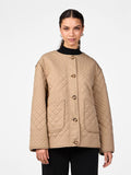 Y.A.S Yaslaurie Ls Padded Jacket - Safari