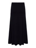 Yasfonny Hw Ankle Knit Skirt - Svart