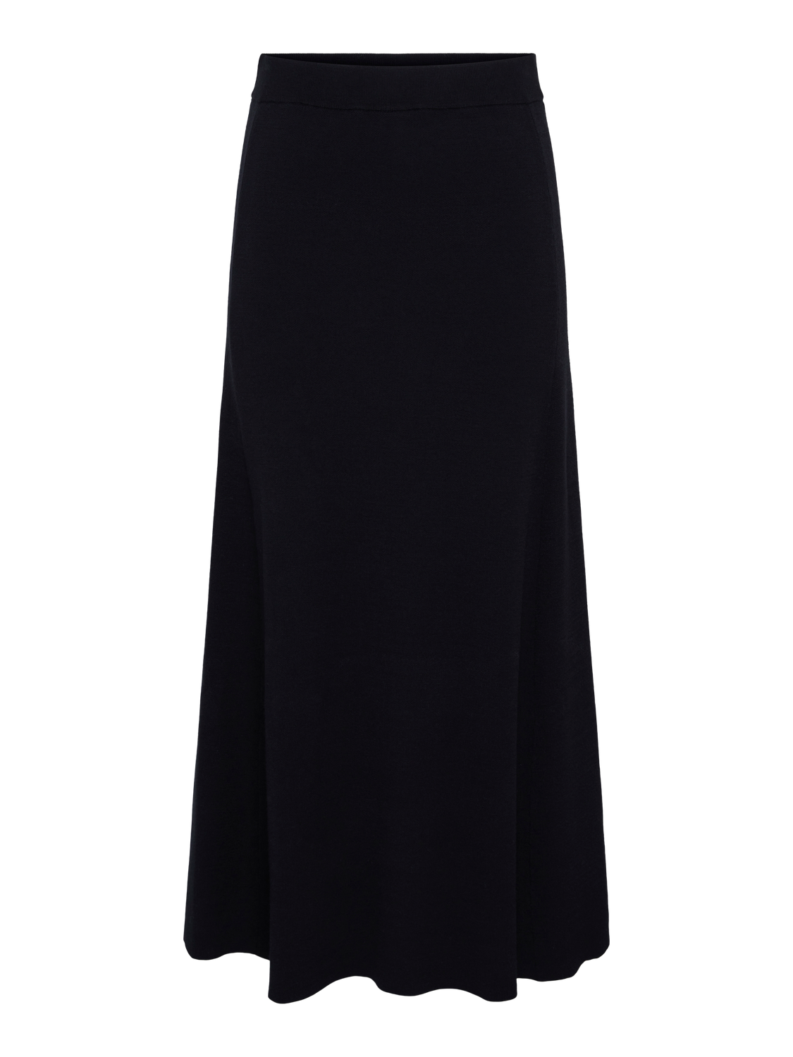 Yasfonny Hw Ankle Knit Skirt - Svart
