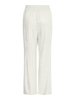 Flaxy Hmw Linen Pant - Star White
