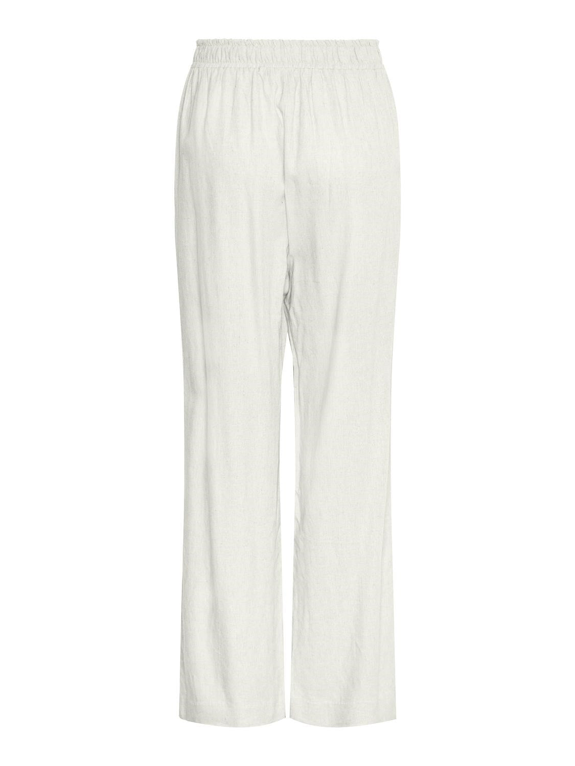 Flaxy Hmw Linen Pant - Star White