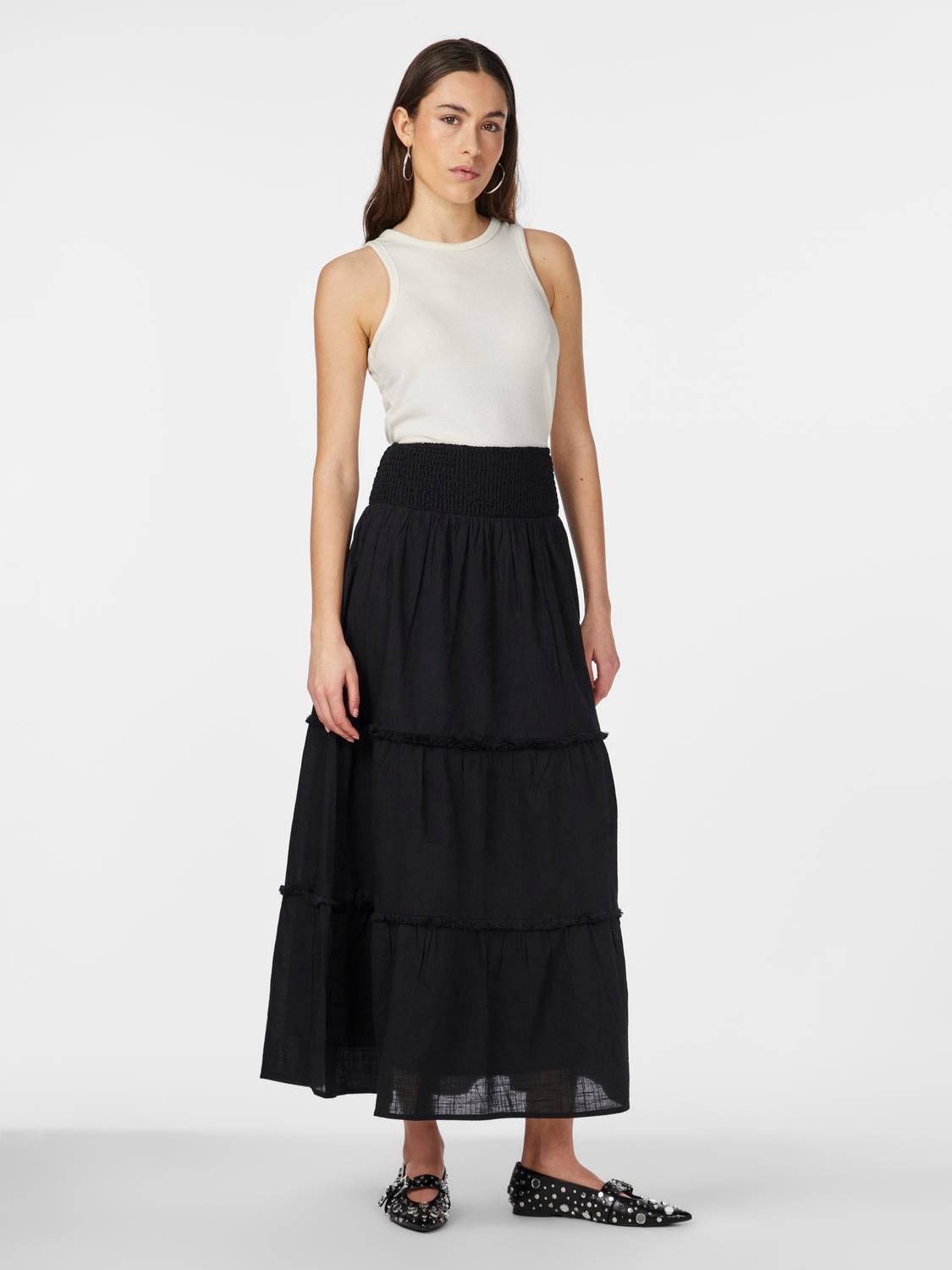 Yassila Hw Maxi Skirt - Black