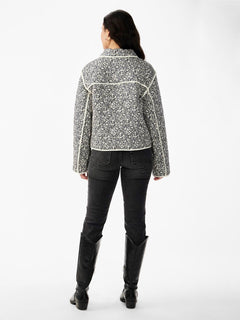 Yasrinna Ls Padded Jacket - Navy Blazer