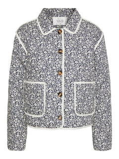 Yasrinna Ls Padded Jacket - Navy Blazer