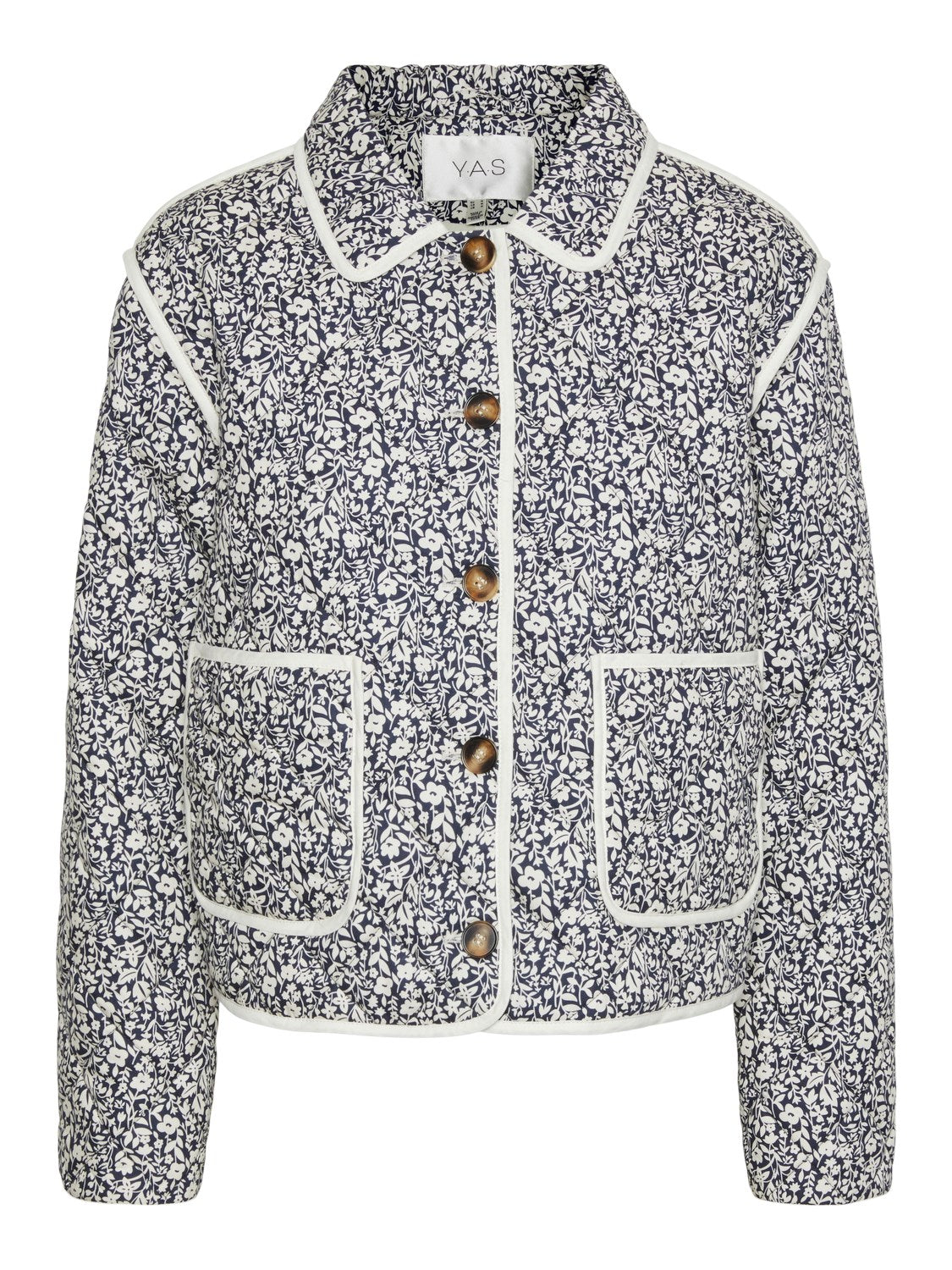 Yasrinna Ls Padded Jacket - Navy Blazer