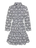 Yascorinna 7/8 Shirt Dress S. - Navy Blazer Corinna Print