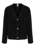 Yasemilie Ls Cardigan Knit - Svart