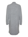 Y.A.S Yasemilie Ls Funnel Knit Dress - Ljusgrå melange