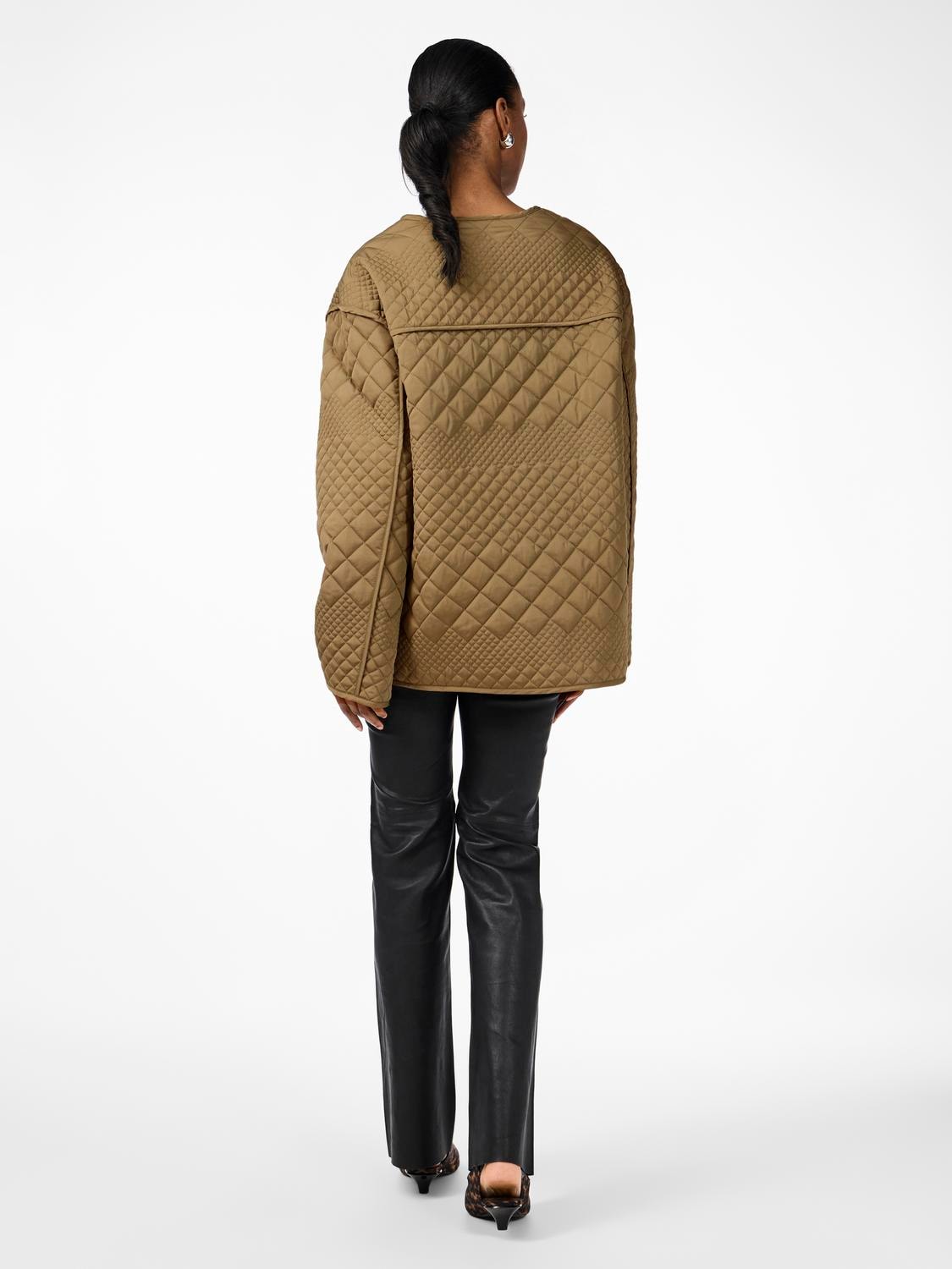 Y.A.S Yaslaurie Ls Padded Jacket - Capers