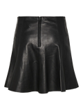 Yasimla Hw Leather Skirt - Black