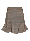Yaschikka Hw Short Skirt - Chanterelle Chikka Checks
