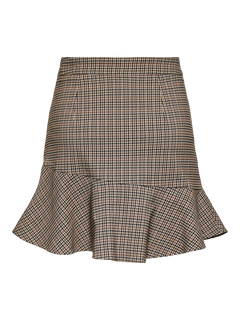 Yaschikka Hw Short Skirt - Chanterelle Chikka Checks