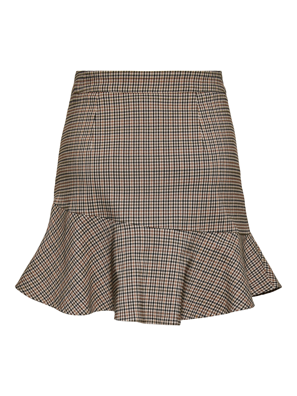 Yaschikka Hw Short Skirt - Chanterelle Chikka Checks