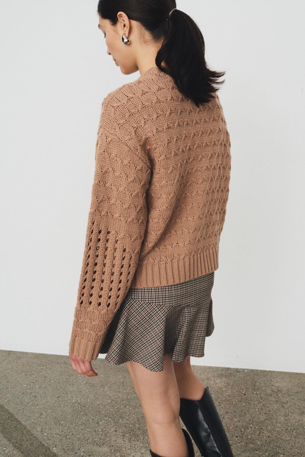 Yaschikka Hw Short Skirt - Chanterelle Chikka Checks