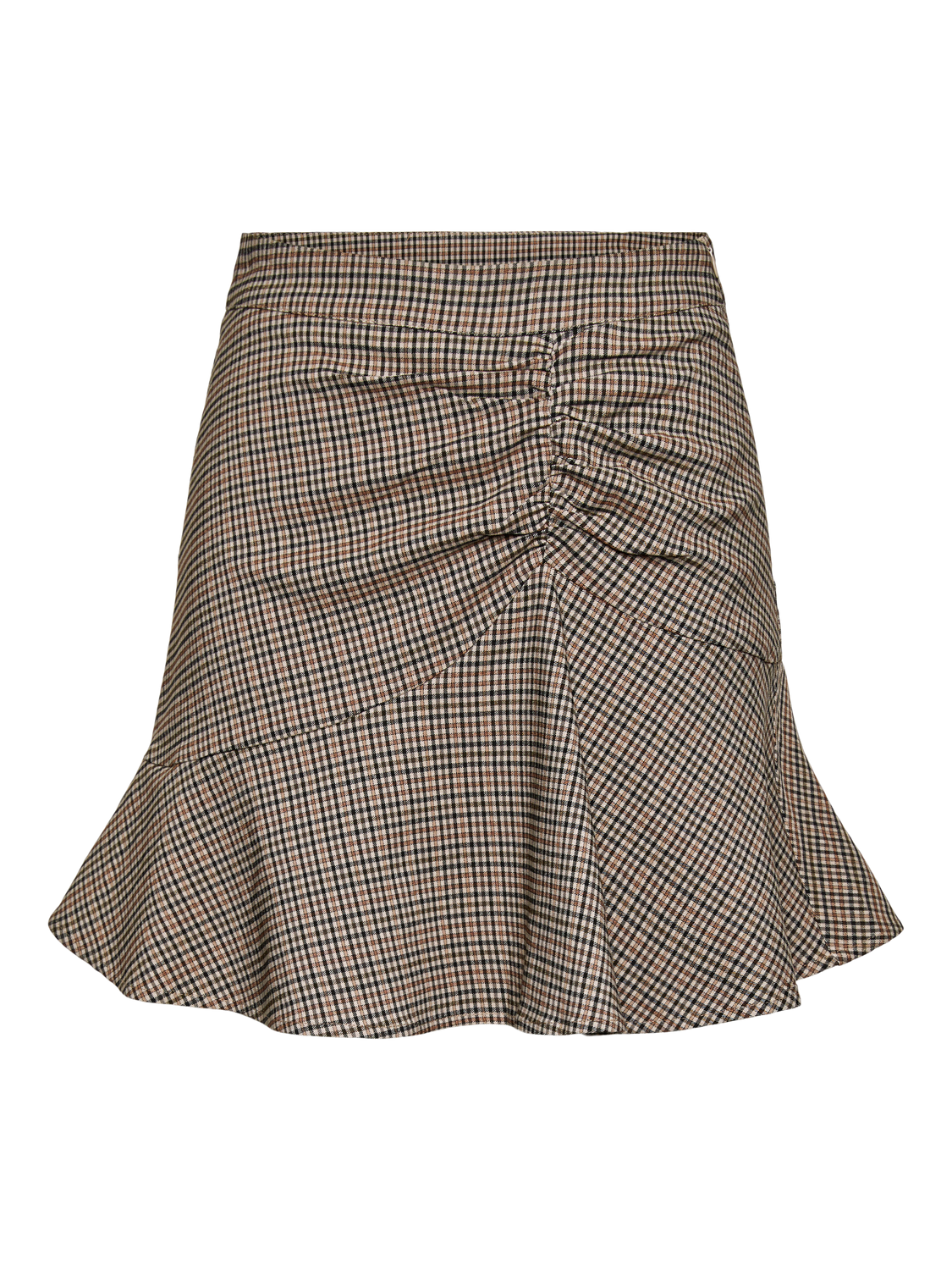 Yaschikka Hw Short Skirt - Chanterelle Chikka Checks