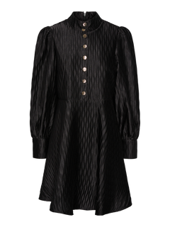 Yasripple Ls Dress - Black
