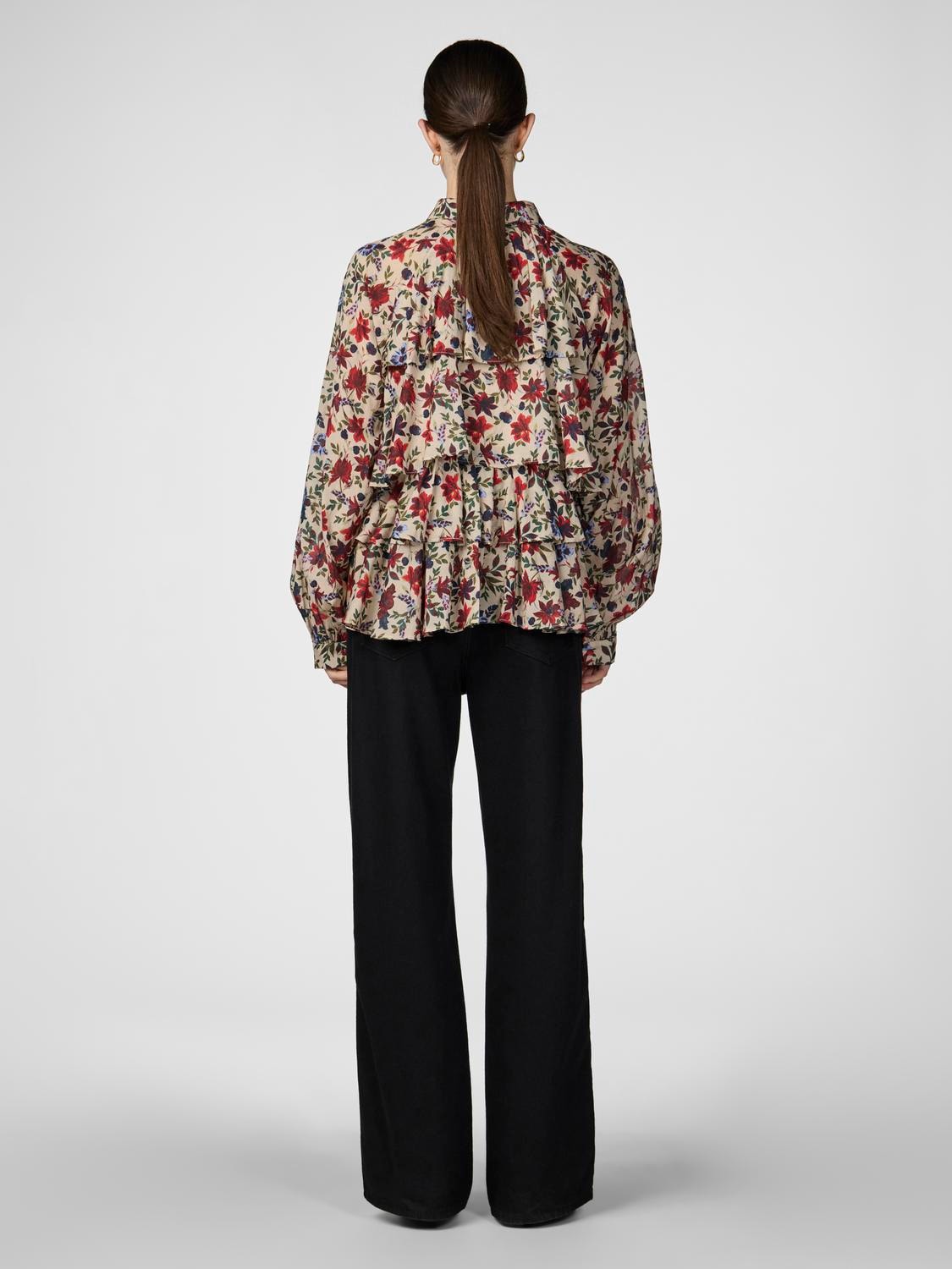 Yasaya Ls Top - Safari Aya Print